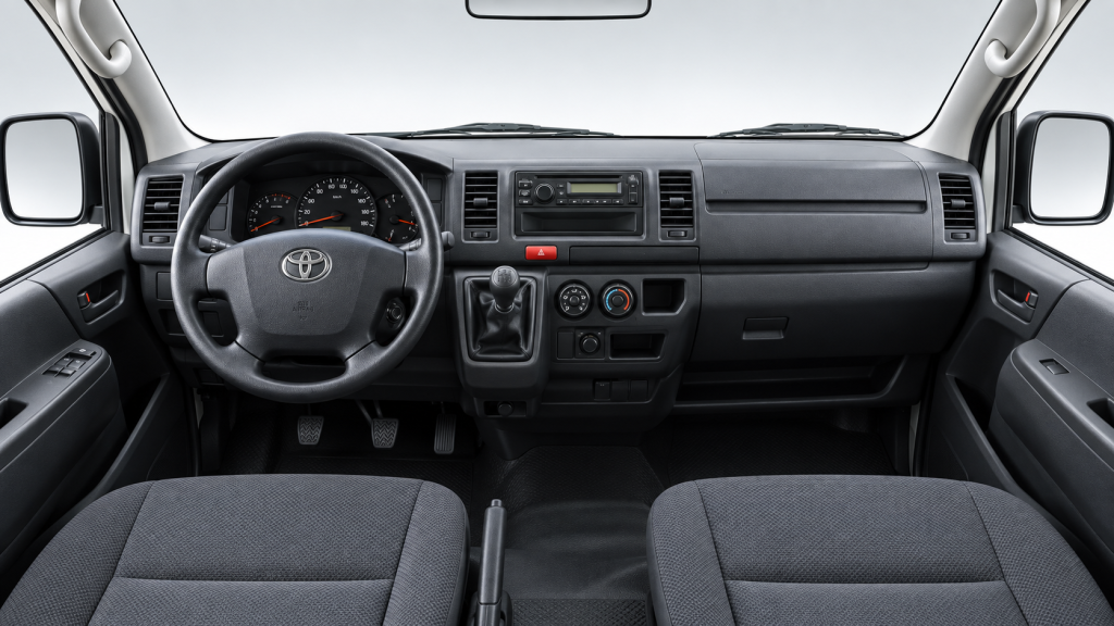 Toyota Hiace H200_ interior original-4